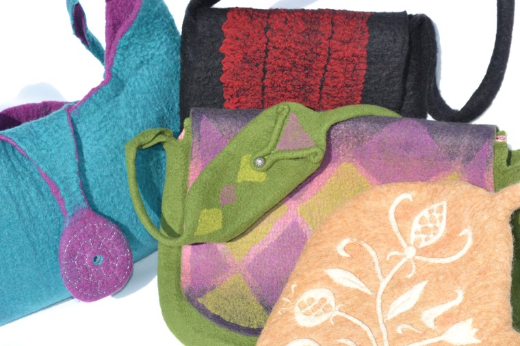 Felt work by tutor Gabi McGrath
