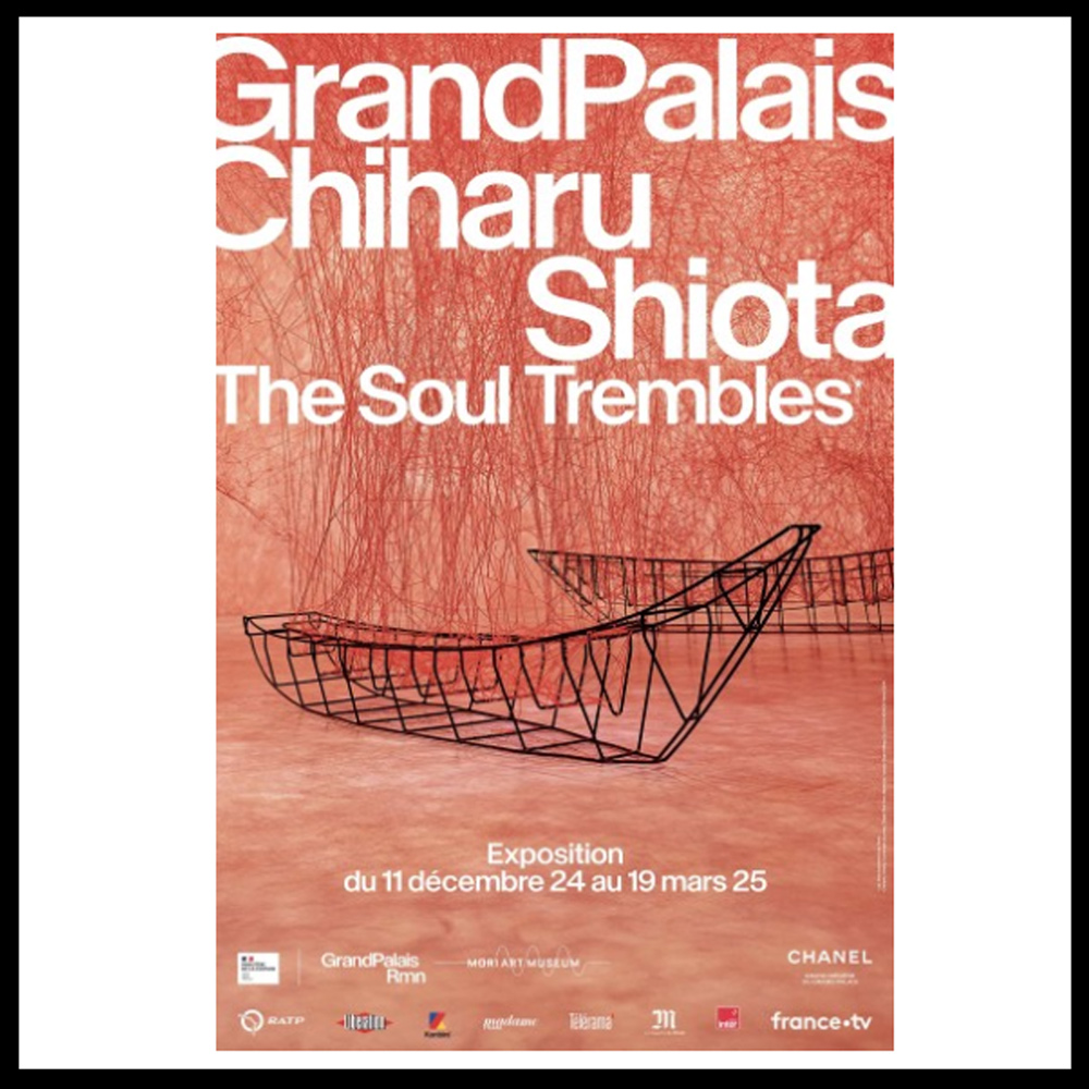 Chiaru Shiota poster for exhibition
