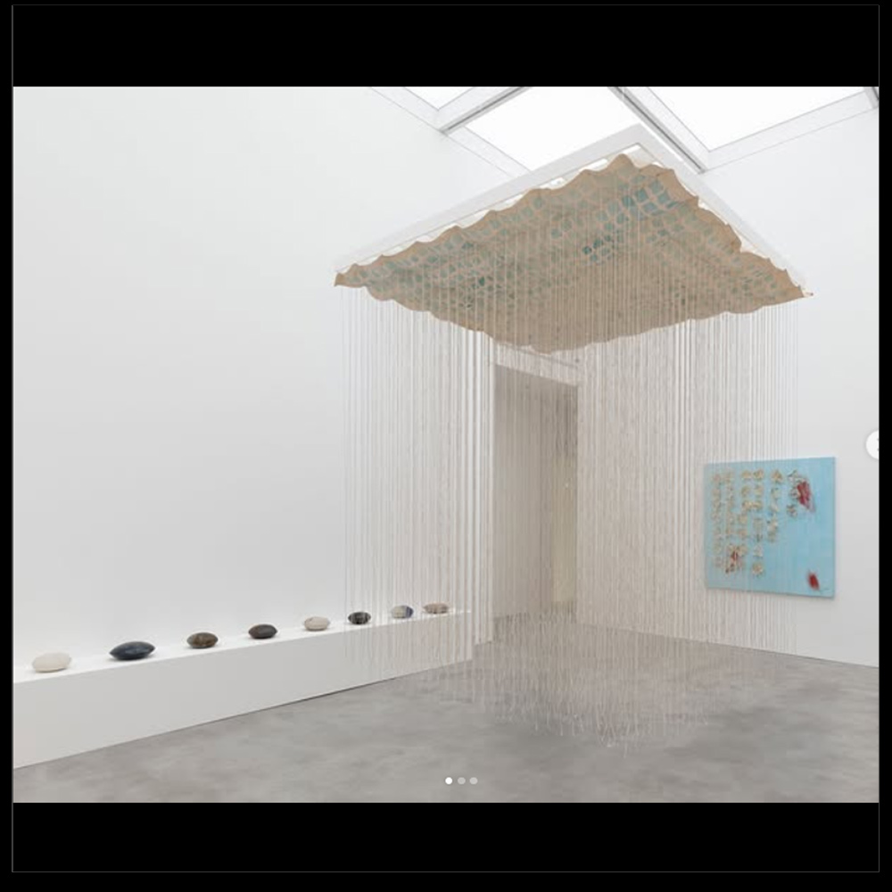 Lenore Tawney & Toshiko Takaezu: A Remarkable Friendship - photograph of installation in gallery.