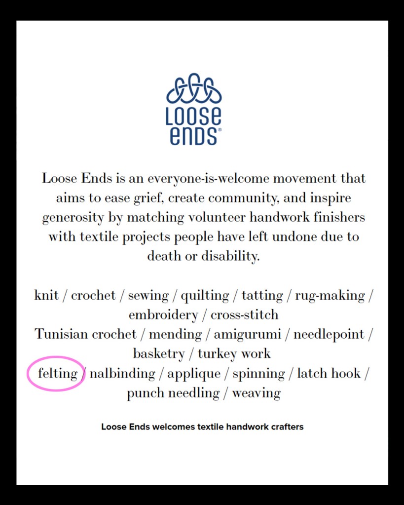 Loose Ends Project - is an everyone-is-welcome movement.