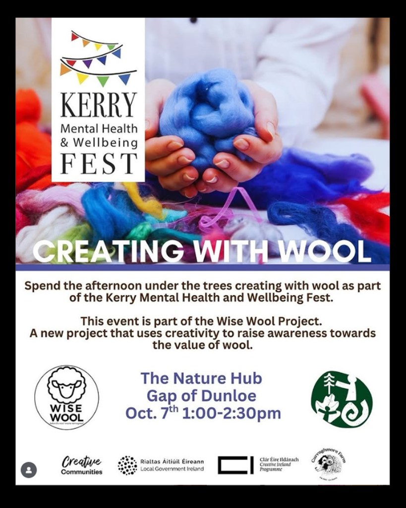Creating with Wool - Kerry Mental Health & Wellbeing Fest